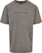 Asphalt Acid Wash Oversize T-Shirt