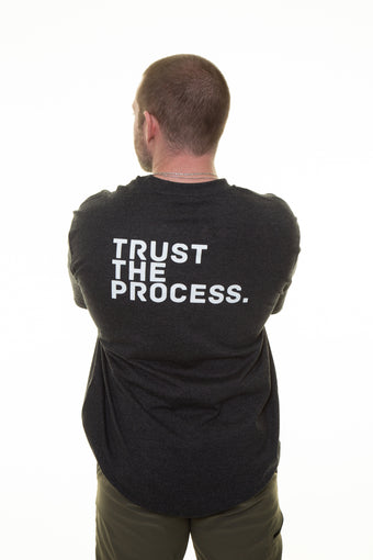 Charcoal Trust The Process Oversized T-Shirt
