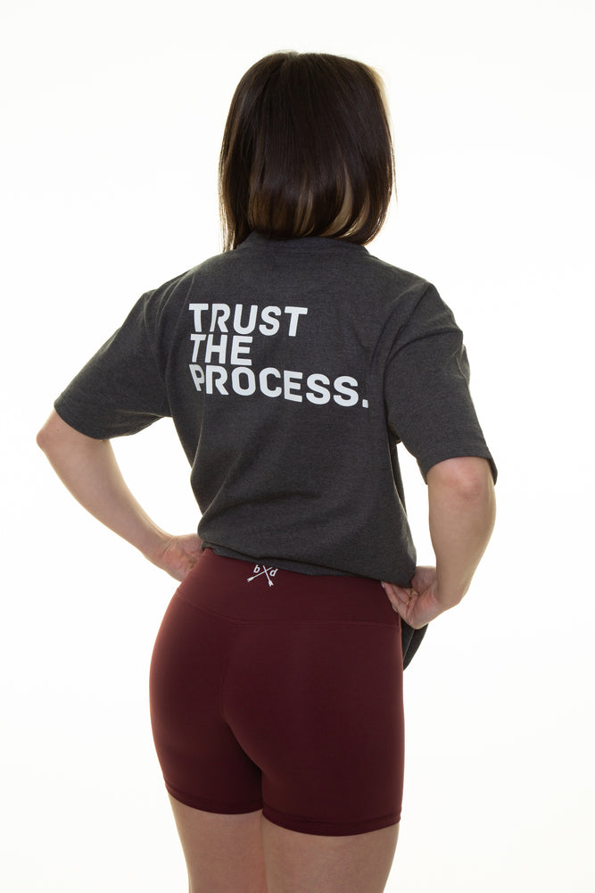 Charcoal Trust The Process Oversized T-Shirt