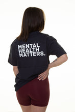 Load image into Gallery viewer, Navy Mental Health Matters Oversized T-Shirt
