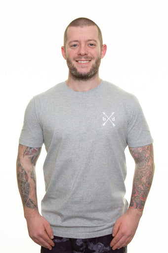 Grey Be Defiant T-shirt