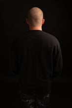Load image into Gallery viewer, Oversized Black on Black Sweatshirt
